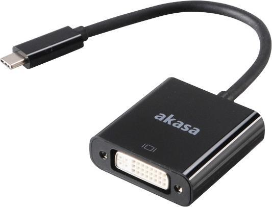 Produktbild Akasa Type-C Adapter auf DVI (USB, 15 cm)