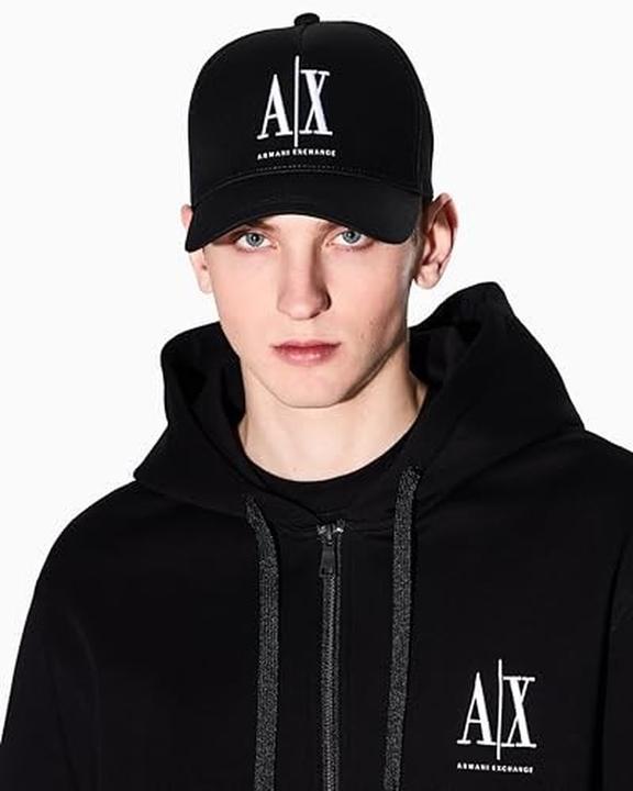 Produktbild Armani Exchange Baseballkappe mit besticktem Logo (One Size)