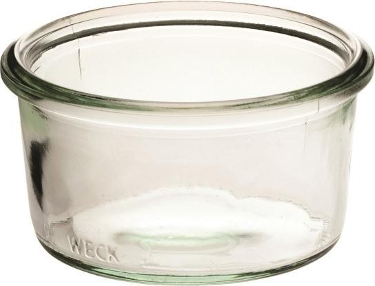 Actual product image MultiLine Patent jar Weck 165 ml Ø8.8x4.65 cm uden Låg Glas,1 stk