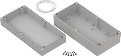 Produktbild RS PRO Polycarbonat Universal-Gehäuse Hellgrau Auss (Diverse)