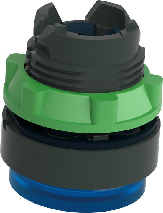 Image du produit Schneider Electric Elément frontal Bouton-poussoir lumineux, Ř 22, ZB5AW163