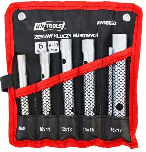 Produktbild Awtools Tubularschlüssel 6 PCs. /8mm-17mm// (8 mm, 10  mm, 14 mm, 11 mm, 12 mm, 17 mm, 15 mm, 13 mm, 9 mm, 16 mm)