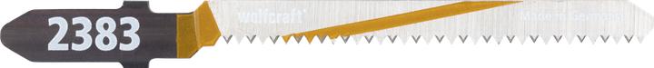 Produktbild wolfcraft 2 Stichsägeblätter HCS L=75mm T-Schaft
