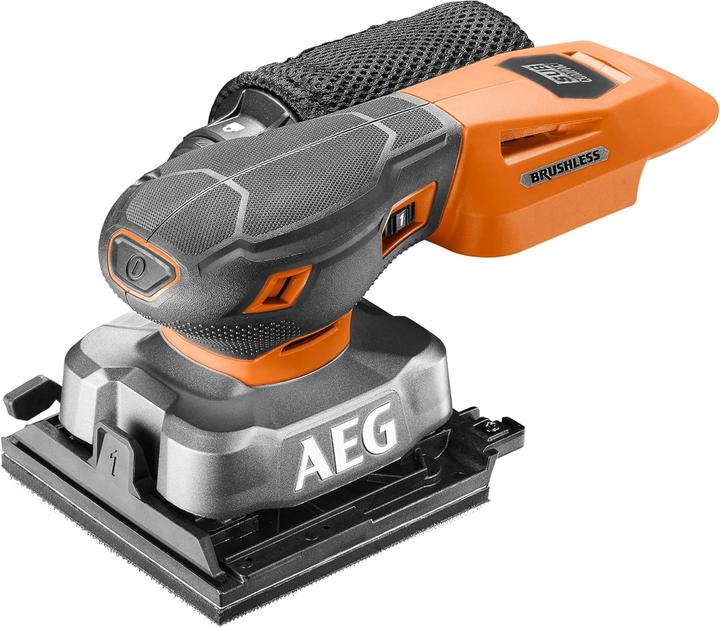 Actual product image AEG Subcompact Brushless Orbital Sander with Vibration Reduction and Dust Extraction (Eccentric grinder)