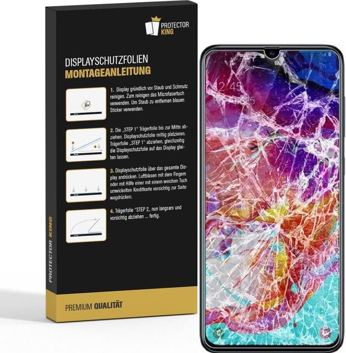 Produktbild Protectorking 4x Panzerfolie Anti-Shock HD Klar (4 Stück, Samsung Galaxy A51)