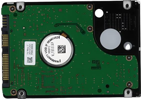 Actual product image HP HDD 1TB 5400RPM SATA RAW 2.5IN (1 TB, 2.5")