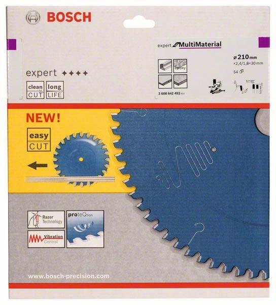 Produktbild Bosch Professional Zubehör Kreissägeblatt Expert for Multi Material, 210 x 30 x 2,4 mm, 54