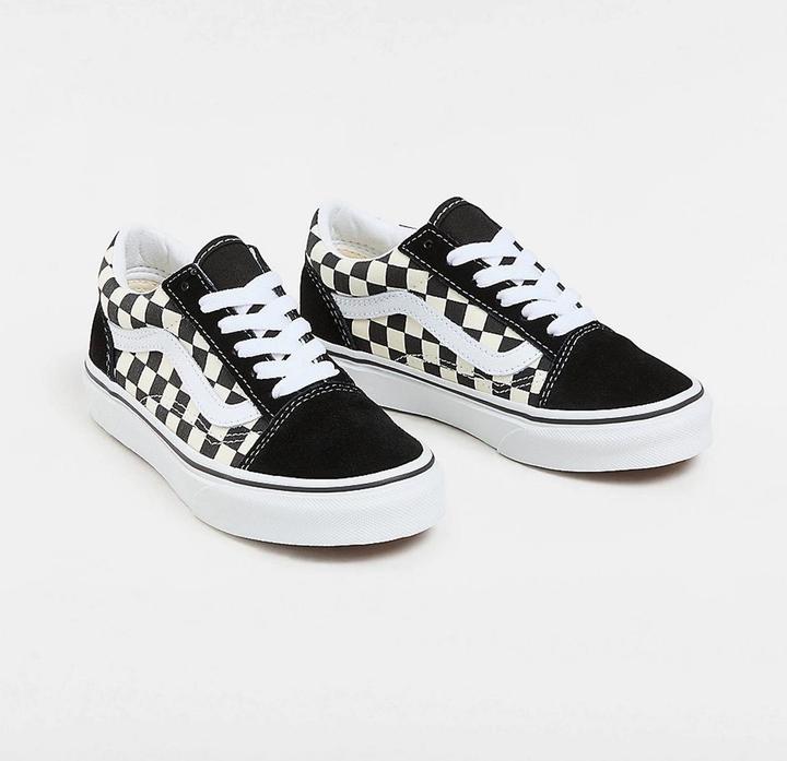 Vans UY Old Skool (PRIMARY CHECK) BLK/WHITE (30)