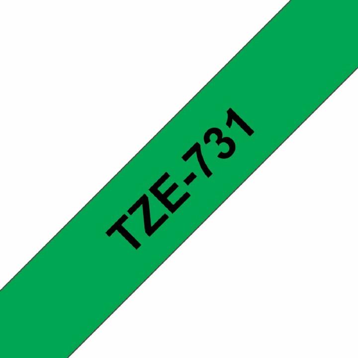 Productafbeelding Brother Tze-731 (1.20 cm, Groen)