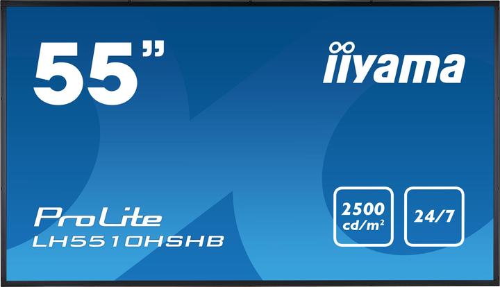 Immagine prodotto iiyama LH5510HSHB-B1 55IN IPS M+ PANNELLO (1920 x 1080 pixel, 55")
