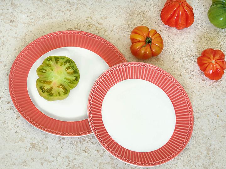 Produktbild Greengate Alice Frühstücksset coral Set18 (18 Stk.)