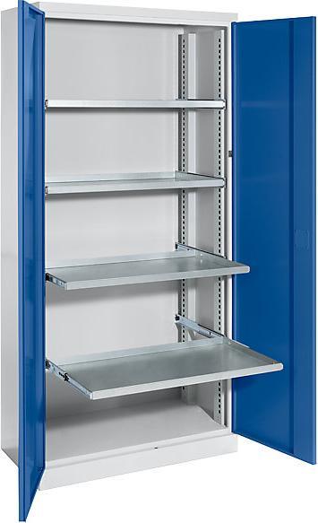 Actual product image eurokraft pro material cupboard (95 cm, 195 cm)