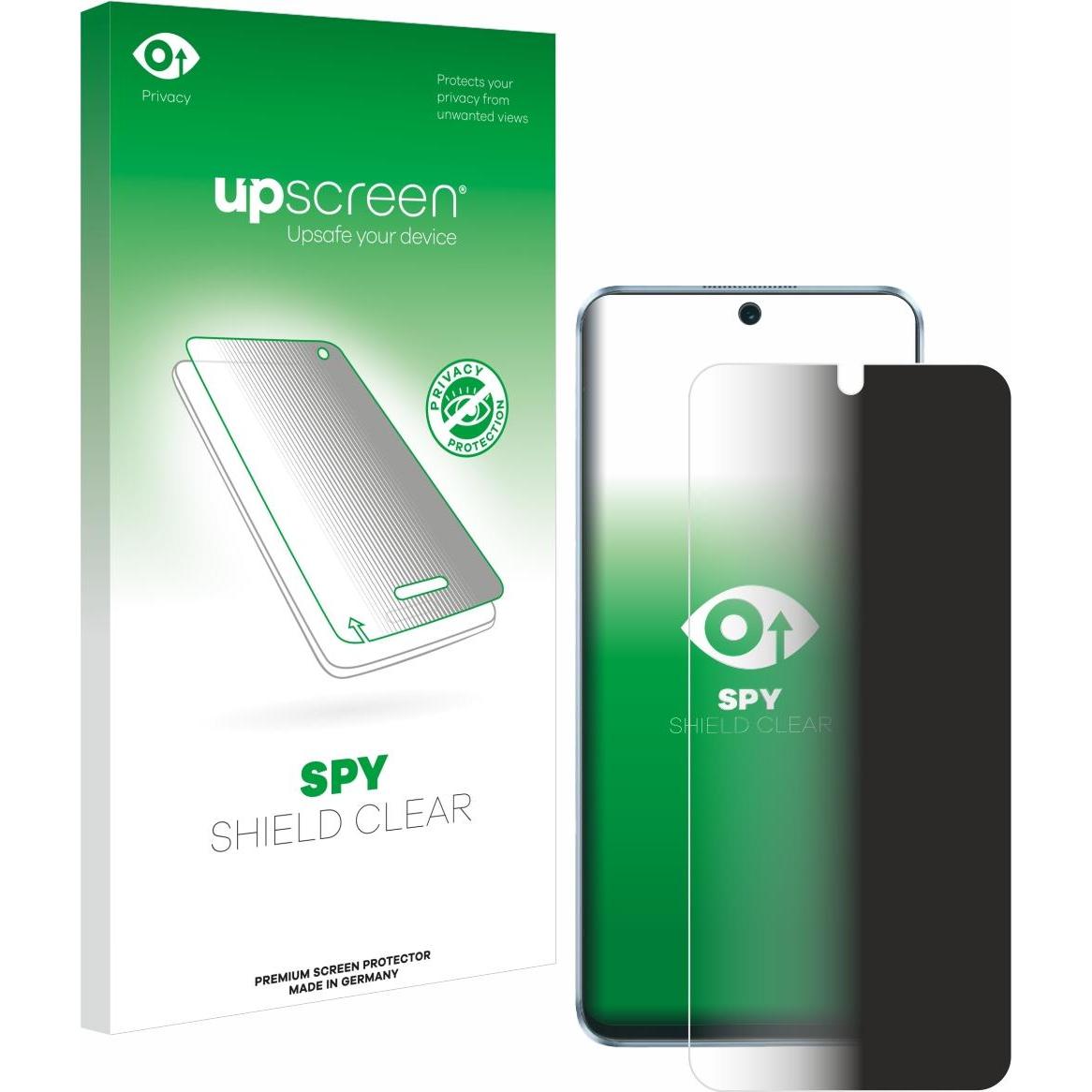 upscreen Sichtschutzfolie Anti-Spy Privacy Folie Blaulicht-Schutz (1 Stück, Huawei Nova), Smartphone Schutzfolie, Blau