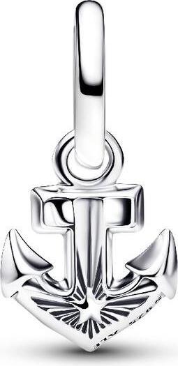Actual product image Pandora Blue Anchor Mini Dangle Charm (Silver 925)