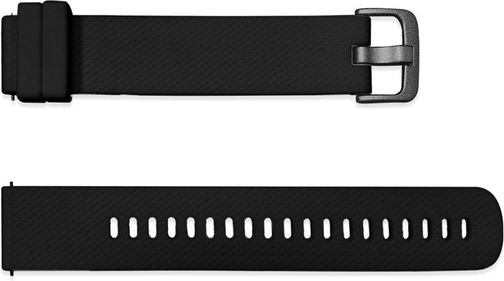 Actual product image Wave silikoniranneke, ÃƒÂ¤ly- ja urheilukelloille, musta (Silicone)