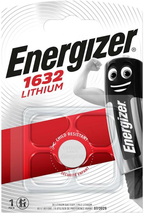 Energizer CR1632 Litio (1 pz., CR1632, 130 mAh)