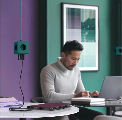 Produktbild Hama Schnellladegerät, USB-C, PD/QC/GaN, Super-Mini-Charger, 45 W, Schwarz (45 W)