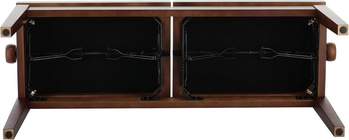 Actual product image Gewa Deluxe Double Piano Bench with Velour Upholstery and Adjustable Height