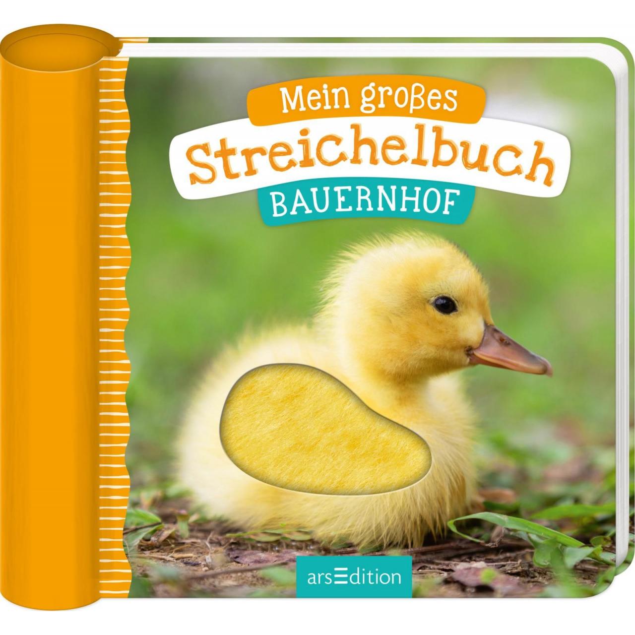 Mein grosses Streichelbuch - Bauernhoftiere, Kinderbücher von Ars Edition