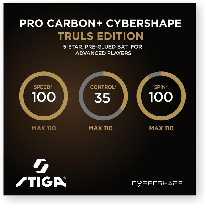 Image du produit Stiga Pro Carbon Plus Cybershape Édition Truls