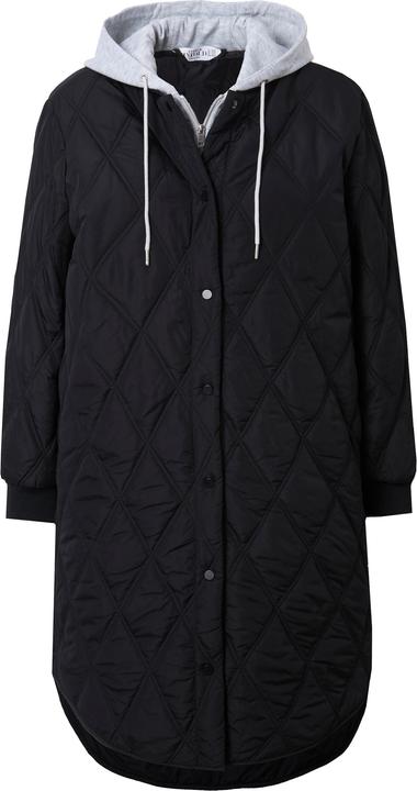 Produktbild Studio Untold Steppmantel, Straight Shape, Hoodie-Einsatz (58)