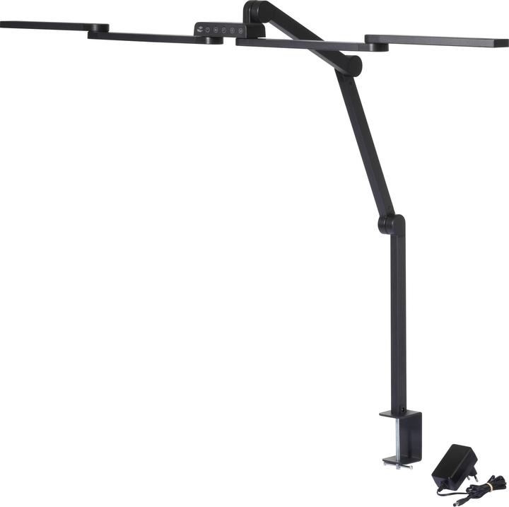 Actual product image Renkforce RF-6332582 LED-Klemmleuchte LED Schwarz (900 lm)