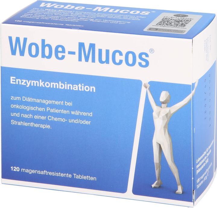 Produktbild Mucos Wobe-Mucos Tabletten, 120 St. Tabletten (120 Stk., Tabletten)