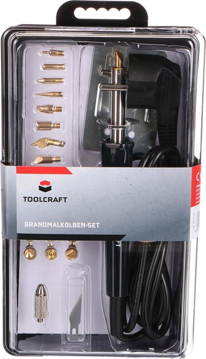 Immagine prodotto Toolcraft Set di ferri da stiro per il marchio 24 pezzi
