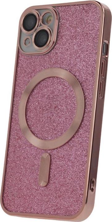 Produktbild OEM Glitter Chrome Mag für iPhone 13 6,1" rosa (Apple iPhone 13)