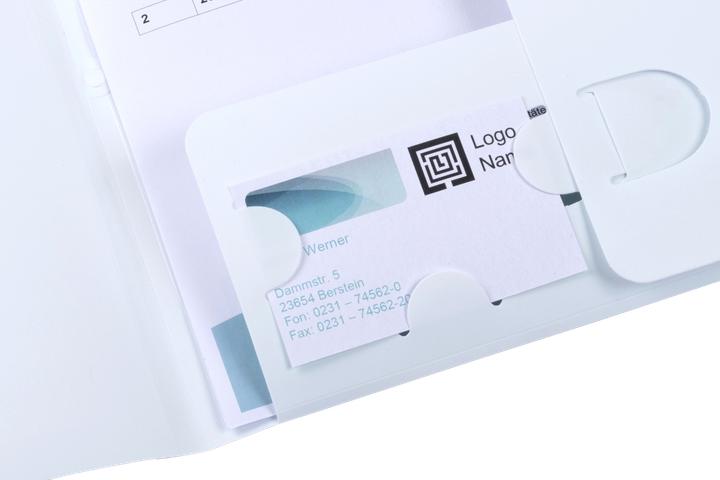Produktbild Elba Angebotsmappe image+, mit A4-Sichttasche, weiss gepackt zu 1 Stück (A4, 1 x)