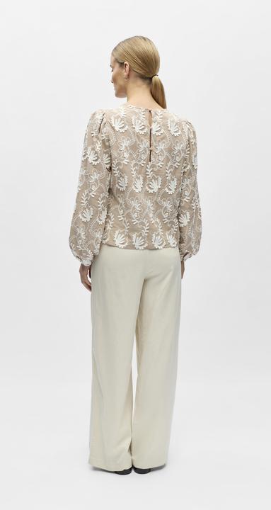 Image du produit Object Gemusterte Bluse (36)