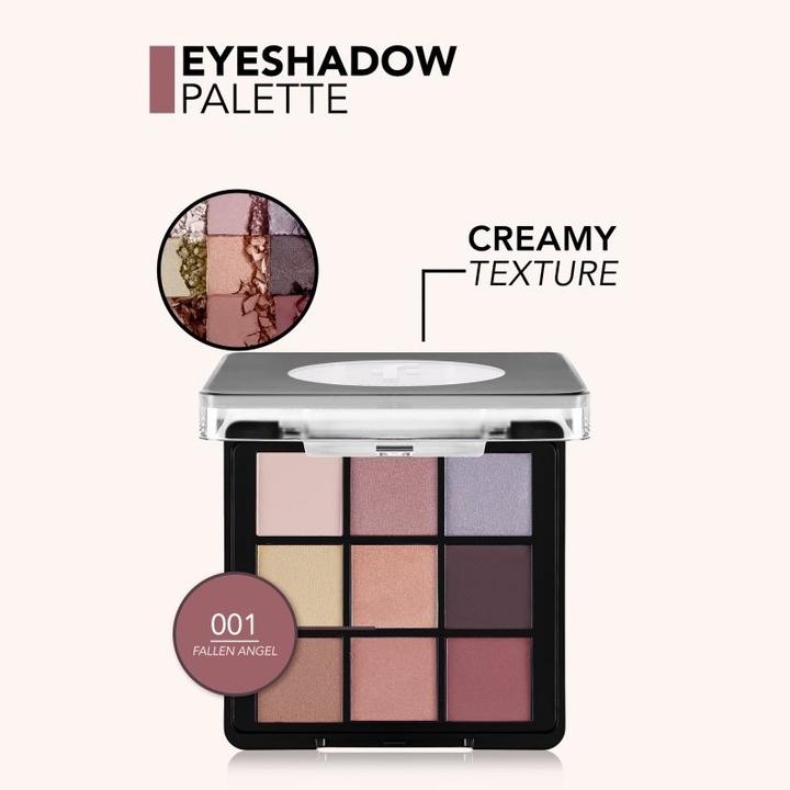 Actual product image Flormar Eyeshadow Palette 001 Fallen Angel - 9 g (001)