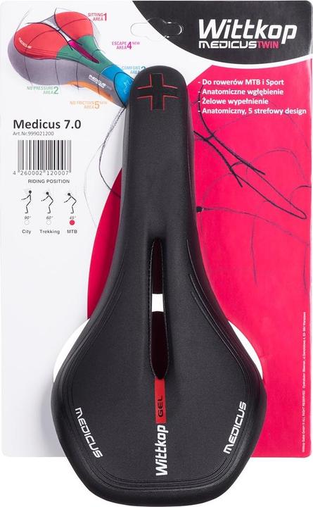 Image du produit Wittkop Selle de vélo Medicus Twin 7.0