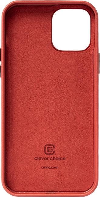 Produktbild Crong Essential Cover - Leatherette Case for iPhone 12 Pro Max (Red) (Apple iPhone 12 Pro Max)