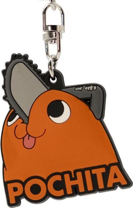 Actual product image ABYstyle Portachiavi Chainsaw Man Pochita Happy