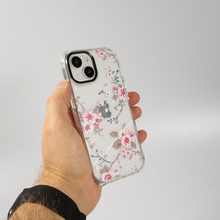 Immagine prodotto PhoneLook Coque Gel silicone rigide avec coins renforcés cerisier en fleur (Apple iPhone 15)