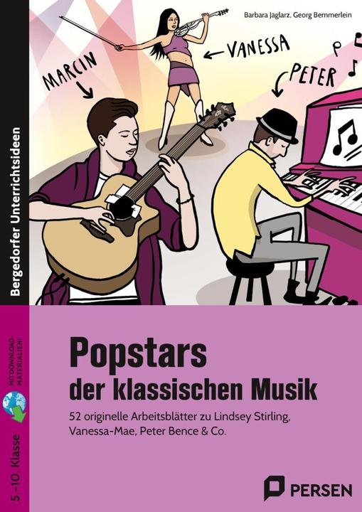 Actual product image Popstars der klassischen Musik (German, Barbara Jaglarz, Georg Bemmerlein, 2022)