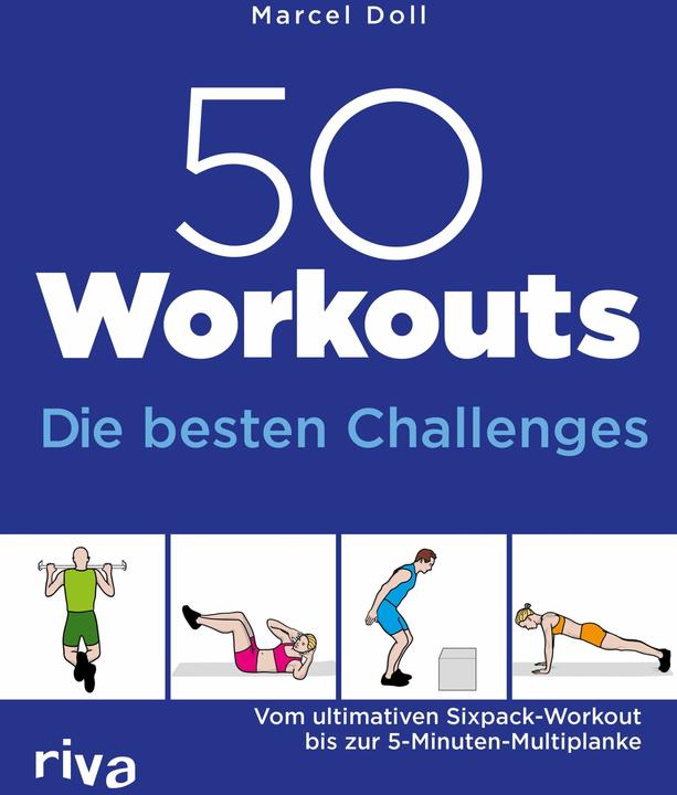 Produktbild 50 Workouts Die besten Challenges (Deutsch, Marcel Doll, 2017)