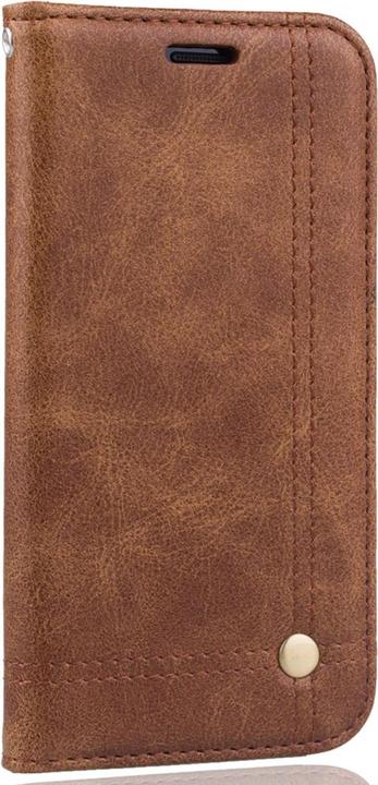 Produktbild König Design Handyhülle für Samsung Galaxy A5 (2017) Schutztasche Wallet Cover 360 Case Braun (Samsung Galaxy A5 (2017))