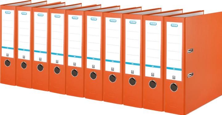 Produktbild Elba Ordner smart PP-Papier, Rückenbreite: 80 mm, orange DIN A4, Einband aussen PP (A4, 80 mm, 1 Stück)