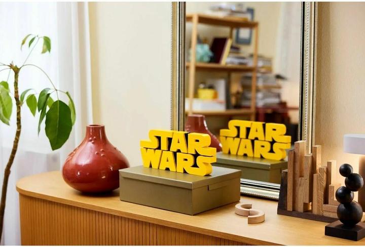 Actual product image LEGO Star Wars™ logo made from bricks (75407, LEGO Star Wars)