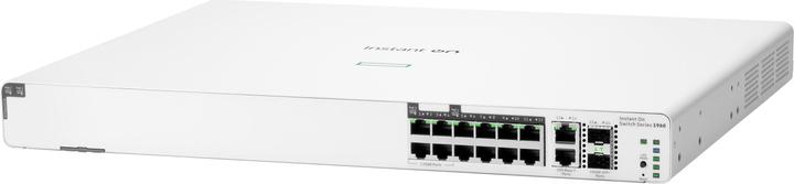 Immagine prodotto HPE Aruba Instant On 1960 8p 1G Class 4 4p SR1G/2.5G Class 6 PoE 2p 10GBASE-T 2p SFP+ 480W, Géré, Gi (16 Porti)