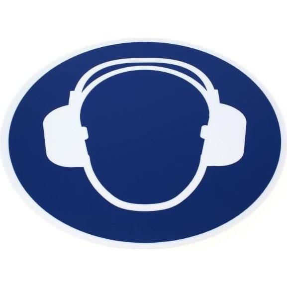 Thumbnail - Tarifold, Sicherheitskennzeichnung, Sicherheitspiktogramm Gehörschutz tragen selbstklebend 430x375mm