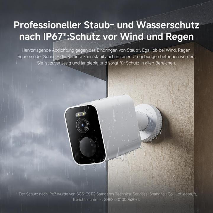 Immagine prodotto Xiaomi Telecamera per esterni BW500, BHR8301GL (2560 x 1440 Pixels)