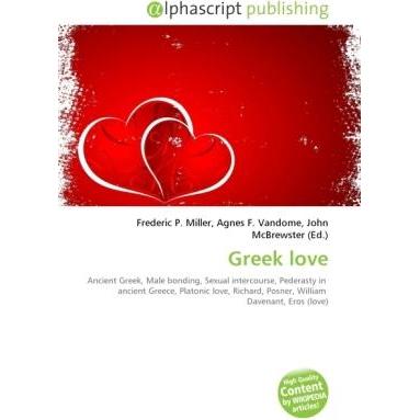 Thumbnail - Greek love, Fachbücher von Agnes F. Vandome, Frederic P. Miller, John McBrewster