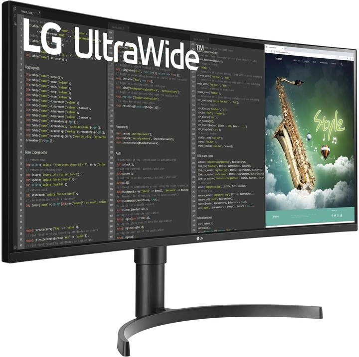 Actual product image LG Ultrawide 35WN75CP-B (3440 x 1440 pixels, 35")