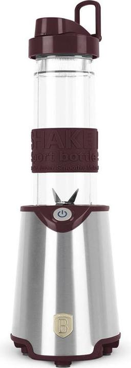 Actual product image BerlingerHaus Design blender incl. sports bottle 570ml, 300 W, bordeaux (300 W)