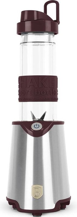 Produktbild BerlingerHaus Design Standmixer inkl. Sportflasche 570ml, 300 W, bordeaux (300 W)