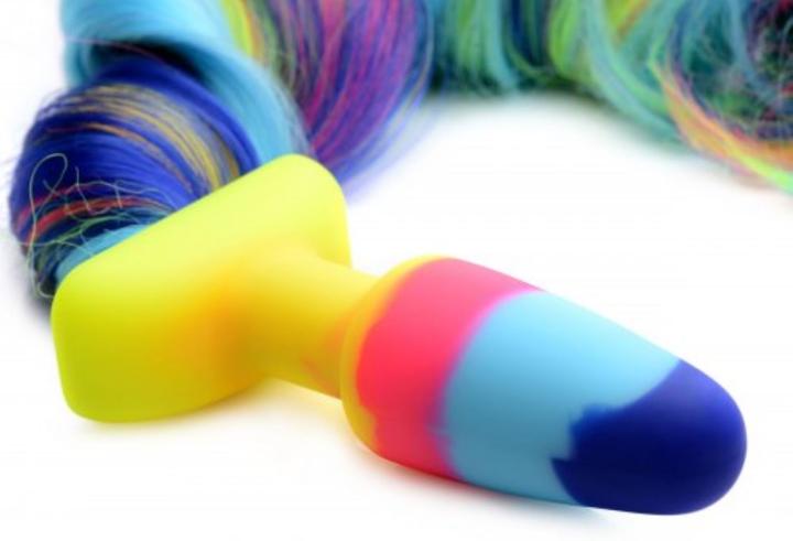 Produktbild Tailz RegenbogenEinhornAnalplug mit Schwanz