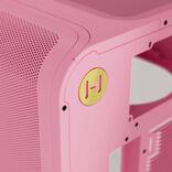 Actual product image Hyte X50 Mid Tower Case Strawberry Milk